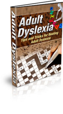 Product picture Adult Dyslexia - Dyslexia