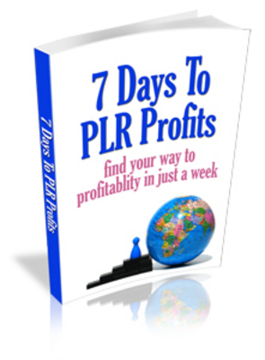 Product picture 7daysPLR - PLR Profits Guild